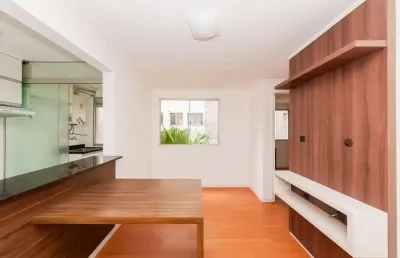 Apartamento com 2 quartos para alugar na rua marechal octávio saldanha mazza, 6650, capão raso, curitiba, 45 m2 por r$ 2.000