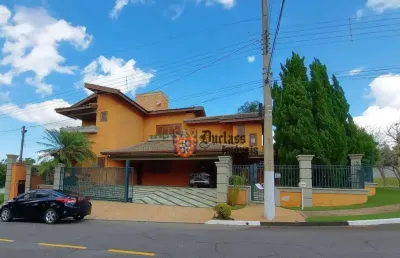 Sobrado com 4 dormitórios à venda, 467 m² por r$ 2.300.000,00 - condomínio shambala i - atibaia/sp