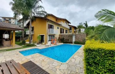 Sobrado com 5 dormitórios à venda, 325 m² por r$ 2.500.000,00 - serra da estrela - atibaia/sp