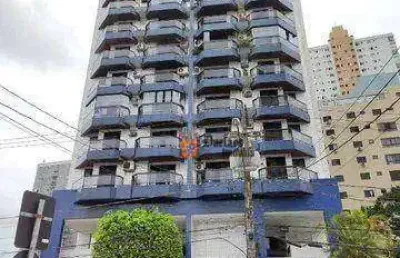 Apartamento com 3 dormitórios à venda, 122 m² por r$ 580.000 - itararé - são vicente/sp