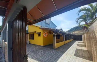 Casa com 2 dormitórios à venda, 160 m² por r$ 595.000,00 - sumaré - caraguatatuba/sp