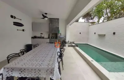 Sobrado com 4 dormitórios à venda, 290 m² por r$ 1.600.000 - enseada - guarujá/sp