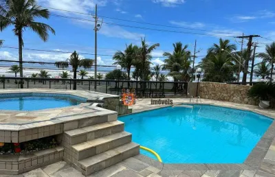 Apartamento com 4 dormitórios à venda, 185 m² por r$ 1.100.000 - balneário flórida - praia grande/sp