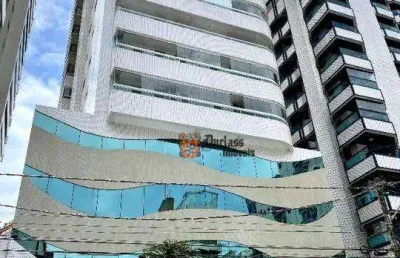 Apartamento com 3 dormitórios à venda, 116 m² por r$ 940.000,00 - vila guilhermina - praia grande/sp