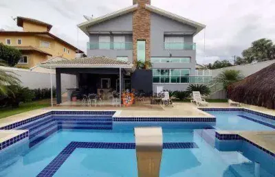 Sobrado com 4 dormitórios à venda, 502 m² por r$ 2.899.000,00 - terras de são carlos - jundiaí/sp