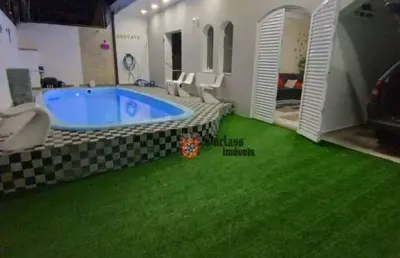 Casa com 4 dormitórios à venda, 150 m² por r$ 750.000,00 - balneário guarujá - guarujá/sp