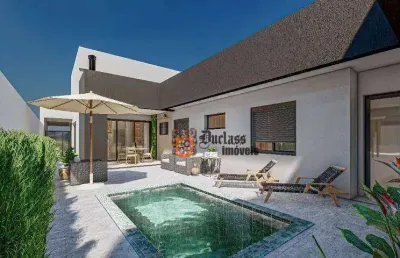 Casa com 3 dormitórios à venda, 185 m² por r$ 1.390.000,00 - condomínio residencial ile de france - bragança paulista/sp