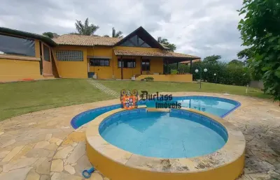 Chácara com 3 dormitórios à venda, 1850 m² por r$ 1.950.000,00 - condomínio residencial vila rica - bragança paulista/sp