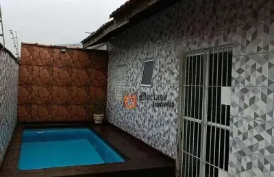 Casa com 2 dormitórios à venda, 45 m² por r$ 280.000 - cibratel ii - itanhaém/sp