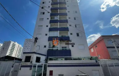 Apartamento com 2 dormitórios à venda, 55 m² por r$ 350.000 - ocian - praia grande/sp