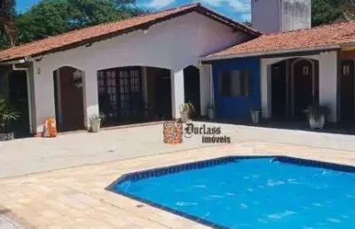 Chácara com 3 dormitórios à venda, 2151 m² por r$ 900.000,00 - guaripocaba - bragança paulista/sp
