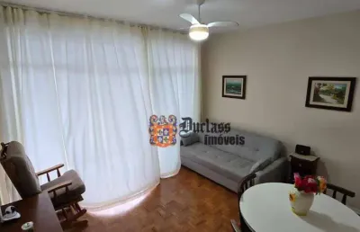 Apartamento com 2 dormitórios à venda, 85 m² por r$ 595.000,00 - gonzaga - santos/sp