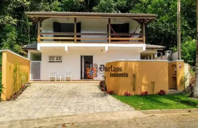 Sobrado com 2 dormitórios à venda, 180 m² por r$ 590.000,00 - balneario praia do perequê - guarujá/sp