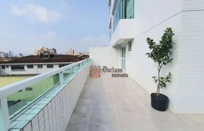 Apartamento garden com 2 dormitórios à venda, 54 m² por r$ 730.000 - embaré - santos/sp