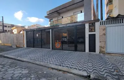 Sobrado com 2 dormitórios à venda, 59 m² por r$ 399.000 - aviação - praia grande/sp
