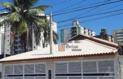 Casa com 2 dormitórios à venda, 110 m² por r$ 585.000,00 - maracanã - praia grande/sp