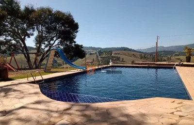Chácara com 4 dormitórios à venda, 2000 m² por r$ 595.000,00 - jardim - extrema/mg