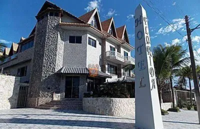 Hotel com 28 apartamentos à venda, 1100 m² por r$ 10.000.000 - balneário florida - peruíbe/sp