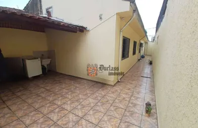 Casa com 3 dormitórios à venda, 114 m² por r$ 495.000,00 - maracanã - praia grande/sp