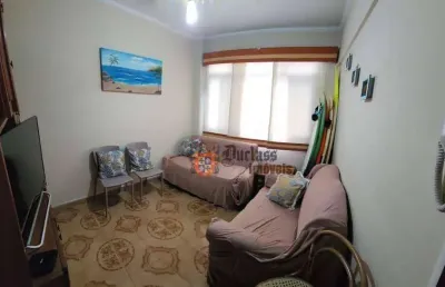 Apartamento com 1 dormitório à venda, 39 m² por r$ 240.000,00 - boqueirão - praia grande/sp