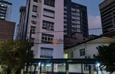 Kitnet com 1 dormitório à venda, 34 m² por r$ 310.000 - ponta da praia - santos/sp