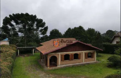 Chácara com 3 dormitórios à venda, 1500 m² por r$ 930.000,00 - alto da boa vista - campos do jordão/sp