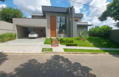 Sobrado com 4 dormitórios à venda, 341 m² por r$ 3.200.000,00 - condomínio shambala i - atibaia/sp