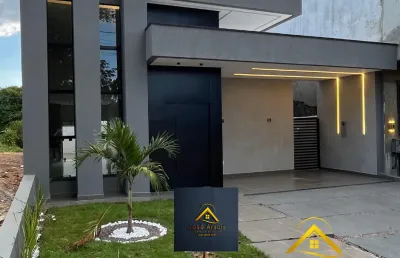 Casa terrea com 03 suítes no condomóno vivenda das marinas