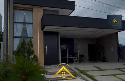 Casa moderna com 03 suítes no condomínio quinta das marinas