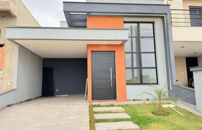 Linda casa em à venda no condomínio villagio wanel, sorocaba/sp