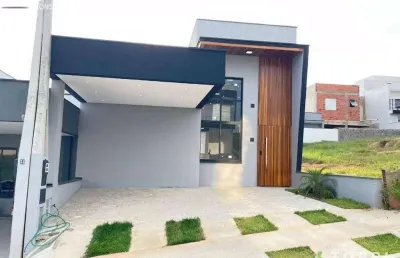 Linda casa à venda no condomínio horto florestal villagio, em sorocaba/sp