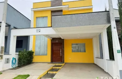 Lindo sobrado com piscina à venda no condomínio horto florestal villagio, em sorocaba/sp