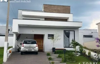 Lindo sobrado à venda no condomínio terras de são francisco, em sorocaba/sp