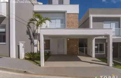 Lindo sobrados à venda no condomínio tirreno residences em, sorocaba/sp