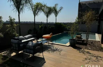 Casa com 5 dormitórios, 485 m² - venda por r$ 4.400.000,00 ou aluguel por r$ 36.716,67/mês - condomínio alphaville nova esplanada - votorantim/sp