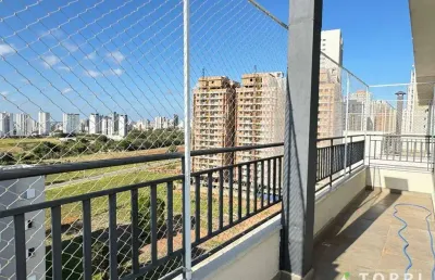Apartamento com varanda gourmet a venda no campolim em sorocaba/sp