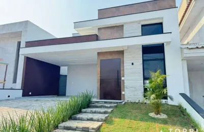 Casa com spa e 3 suítes a venda no condomínio residencial campos do conde em sorocaba/sp