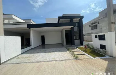 Linda casa à venda no condomínio villagio wanel, sorocaba/sp