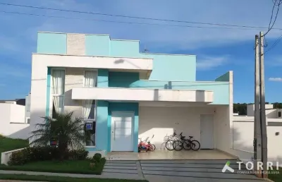 Linda casa à venda no condomínio reserva ipanema, em sorocaba/sp.