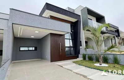 Casa com 3 quartos à venda, no condomínio villaggio ipanema, no bairro são bento, em sorocaba-