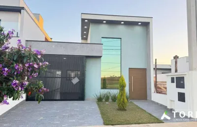 Casa com 3 quartos à venda, no condomínio villagio wanel, no bairro wanel ville, em sorocaba - sp