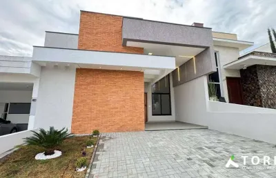 Casa com 3 quartos à venda, no condomínio terras de são francisco, no bairro cajuru do sul em sorocaba sp