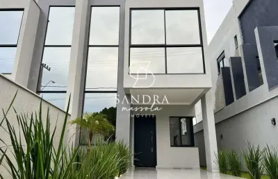 Sobrados com 3 dormitórios, em construção, no loteamento alameda rio vermelho, localizado em ingleses do rio vermelho - florianópolis / sc