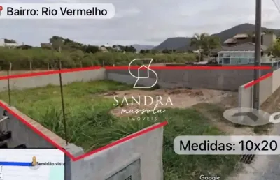 Terreno à venda no bairro são joão do rio vermelho - florianópolis/sc