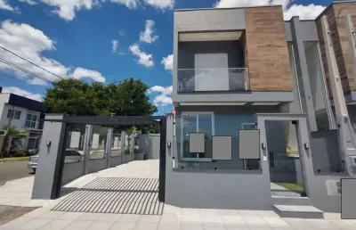 Excelente sobrado de esquina com 2 suítes no bairro montserrat - canoas