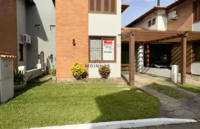 Excelente sobrado de 3 dormitório com suíte, em condomínio no bairro igara - canoas!
