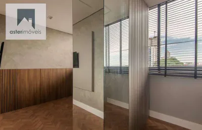 Studio com vaga mobiliado no agua verde - curitiba para venda