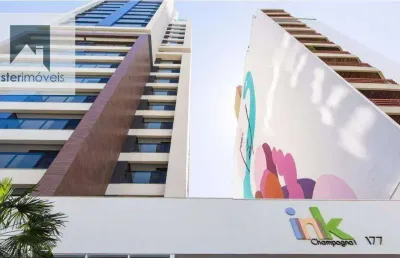 Apto 1 quarto mobiliado, com ar-condicionado - ed ink champagnat - curitiba/pr