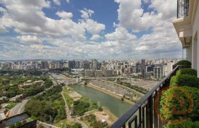 Apartamento com 2 suítes à venda, 593 m² por r$ 35.000.000 - cidade jardim - são paulo/sp