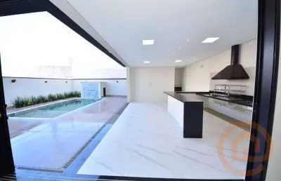 Casa com 3 suítes à venda, 330 m² por r$ 2.650.000 - jardim residencial dona lucilla - indaiatuba/sp